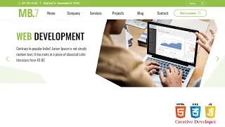 Website Design With Customize Carousel Responsive Web Design Html Css Javascript Website