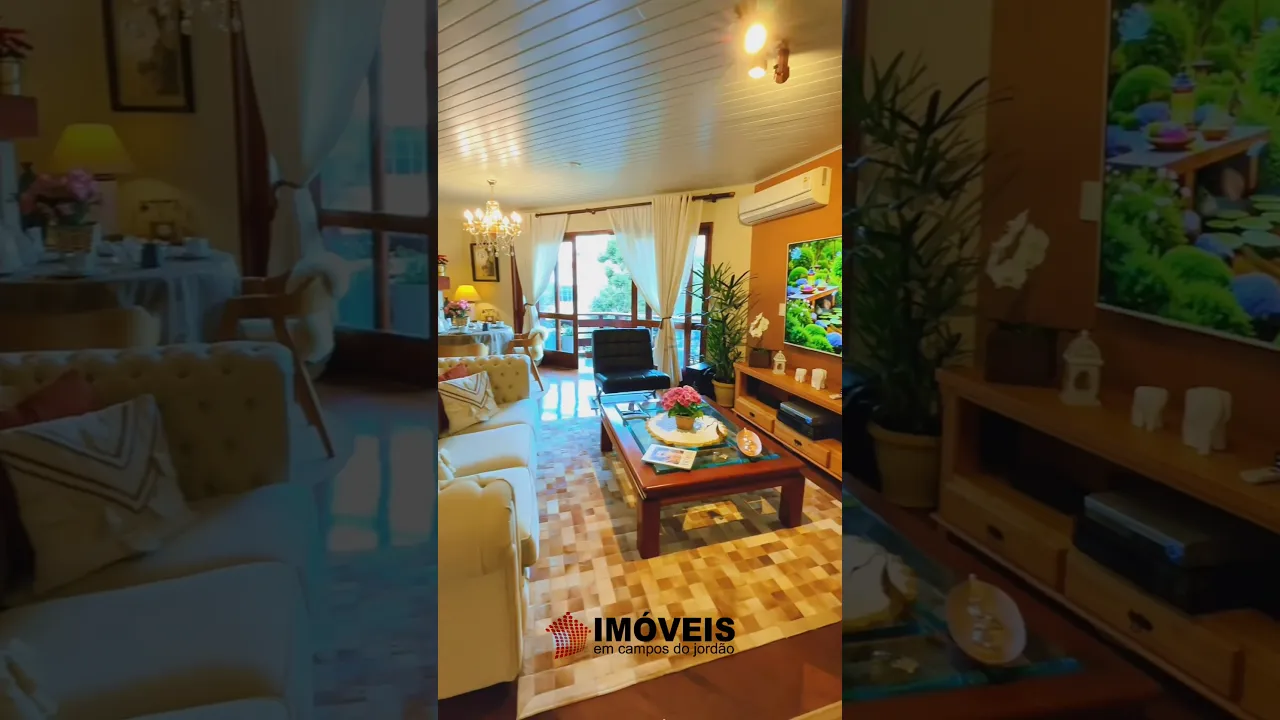 Video do Imóvel: Apartamento com 3 dormitórios à venda, 150 m² por R$ 1.350.000 - São Francisco - Campos do Jordão/SP