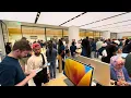 Craziness at Apple Store at Dallas Galleria Mall on iPhone 15 launch day