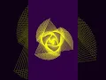 Drawing a Rose with Python Turtle Satisfying Coding Art