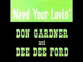 I Need Your Lovin - Don Gardner & Dee Dee Ford