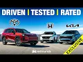 NEW Toyota RAV4 vs Honda CR-V Hybrid vs Kia Sportage Hybrid Best Hybrid SUV