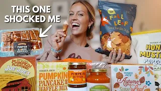 I Tried Every Trader Joe's Fall Item So You Don't Have To