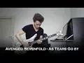 Avenged Sevenfold - As Tears Go By (Guitar Cover + Solo)