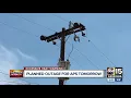 Planned outage for APS Thursday