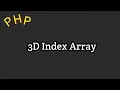 3d index array in php index array in php index array example php course in hindi