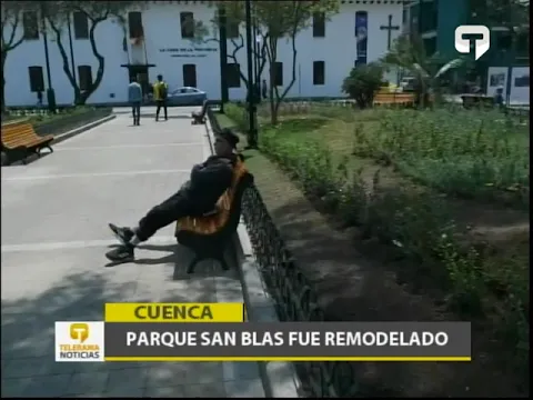 Parque San Blas fue remodelado