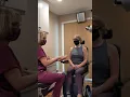Better depth perception and decrease in nystagmus with VT