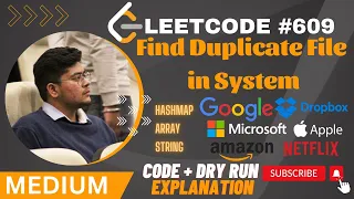Leetcode Find Duplicate File in System FOLLOW UP JAVA