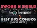 Sword and Shield Tutorial Optimal DPS Combos MHW META