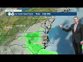 Hour-by-hour look at rain chances in Virginia for the week ahead