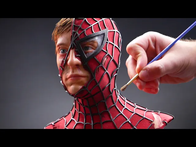 Spider-Man Sculpture Timelapse - Spider-Man(2002)