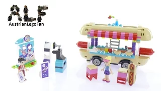 Lego Friends 41129 Amusement Park Hot Dog Van - Lego Speed Build Review
