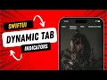 SwiftUI Dynamic Tab Indicators - Animation s