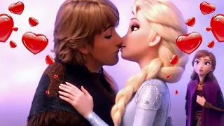 Frozen 2 Elsa Kristoff Can T Stop Kissing Parody 