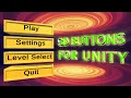 Easy 3d Menu for Unity - Tutorial