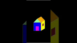 Draw House using by python turtle Hut by python turtle
