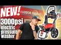 NEW Bauer 3000psi Electric Pressure Washer at Harbor Freight