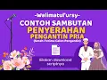Download Lagu Contoh Sambutan Penyerahan Mempelai Pria (Serah-Terima Calon Pengantin) +Free Teks Pdf