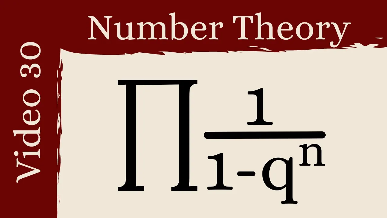 How to use generating functions with integer partitions -- Number Theory 30