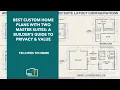Best Custom Home Plans with Two Master Suites A Builder s Guide to Privacy Value