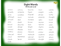Learn 4th grade English Sight Words You Tube