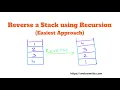 Reverse a Stack using Recursion Programming Tutorials