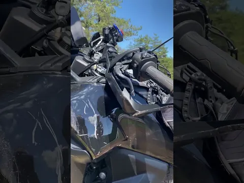 CFMOTO 800 MT-X: Падение на пластиковый бак с альтернативной защитой
