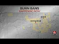 Several Counties Under Burn Ban Despite Scattered Showers