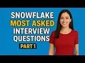 Real-Time Snowflake AI Cloud Data Interview Q A Scenario-Based Questions Part 1