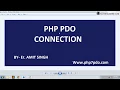 php pdo connection in hindi php pdo database connection in hindi