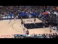 Webanyama hits a 3 on Dereck lively then Dereck Lively Answer With a Big Put Back Dunk
