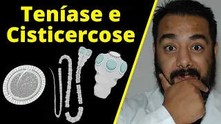 Teníase e Cisticercose (Taenia solium e saginata): parasitologia, ciclo de vida, diagnóstico
