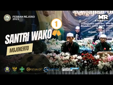 Download MP3 SANTRI WAKO [ JUARA 1 ] Festival Al Banjari Se Jawa Timur Rejoso Jogoroto 2023