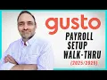 How To Set Up Payroll Using Gusto - Updated for Plus get up to 200 when using my link