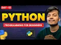 Tuple Methods Python Programming for Beginners Day 13