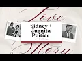 The Wedding Marriage of Sidney Poitier and Juanita Hardy