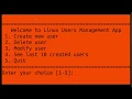 Linux Users Management Script