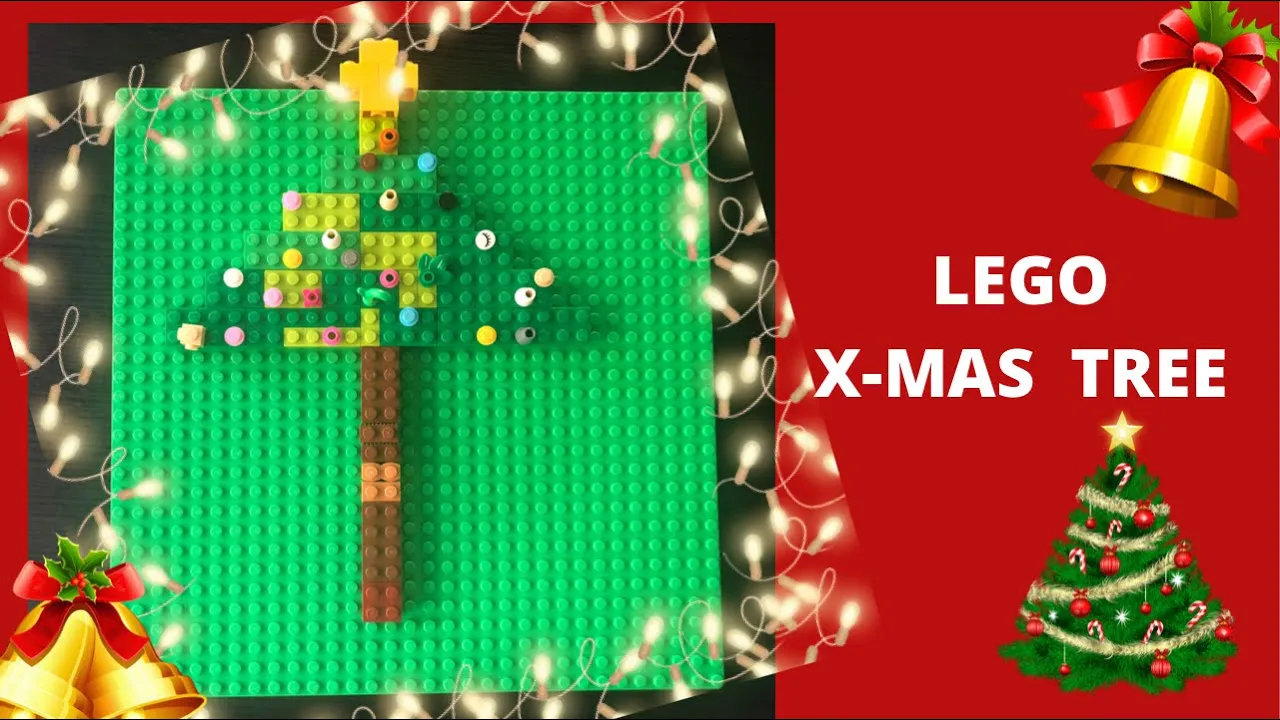 Cam Builds Lego Lego Advent Calendar 2020 60268 8th December Christmas Tree Mini Build.. 