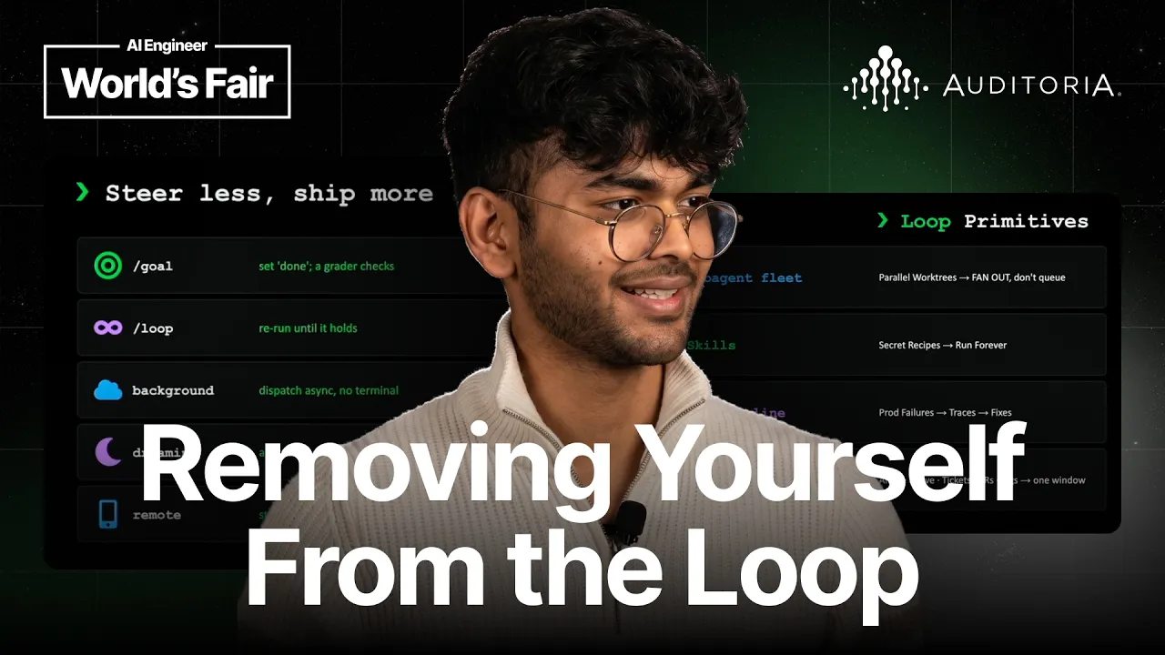 Your Finance Agent's Bottleneck Is You — Ramana Siddanth Emani, Auditoria AI: video thumbnail