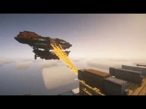 Minecraft server video for The Skyland Pirates Return