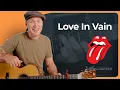Download Lagu Love In Vain by The Rolling Stones (Robert Johnson) | Guitar Lesson