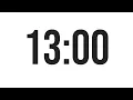 13 MINUTE TIMER - COUNTDOWN TIMER MINIMAL