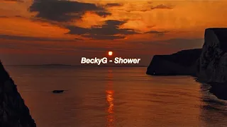 Download Becky G - Shower |slowed+lyric+reverb| MP3