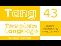Tang Passing Arguments By Value Versus Reference - Episode 43