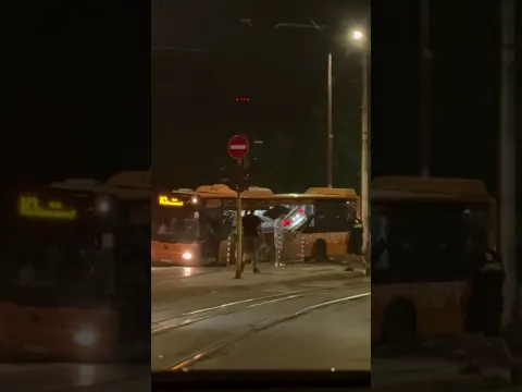 A wild crash happened in Sofia Bulgaria This Audi RS5 was going 170kph, missed the turn and c