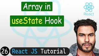 useState with Array in React React JS Tutorial