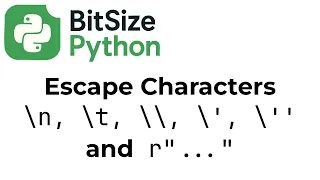 Escape Characters - Newlines Tabs Quotes More