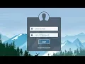 Transparent HTML CSS Login Form with Bootstrap 4 HTML5 and CSS3