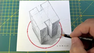Drawing 3D Letter H #minimalism #art #letters